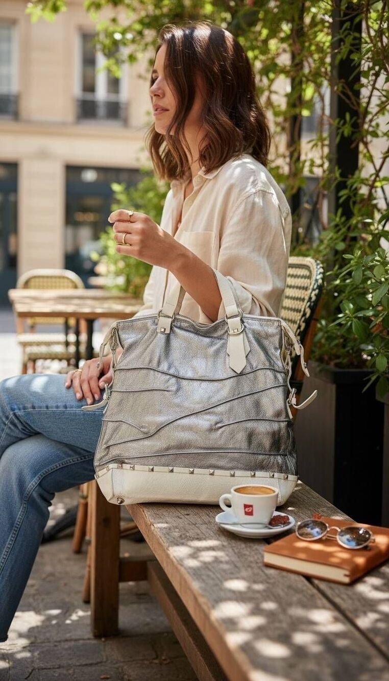 By Bios shoulder bag